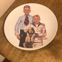 Norman Rockwell Collector Plate “SUNDAY BEST”.         1982