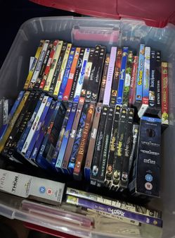 Tub Full Of Assorted DVDs And Blu-ray’s 100$ Or Best Offer