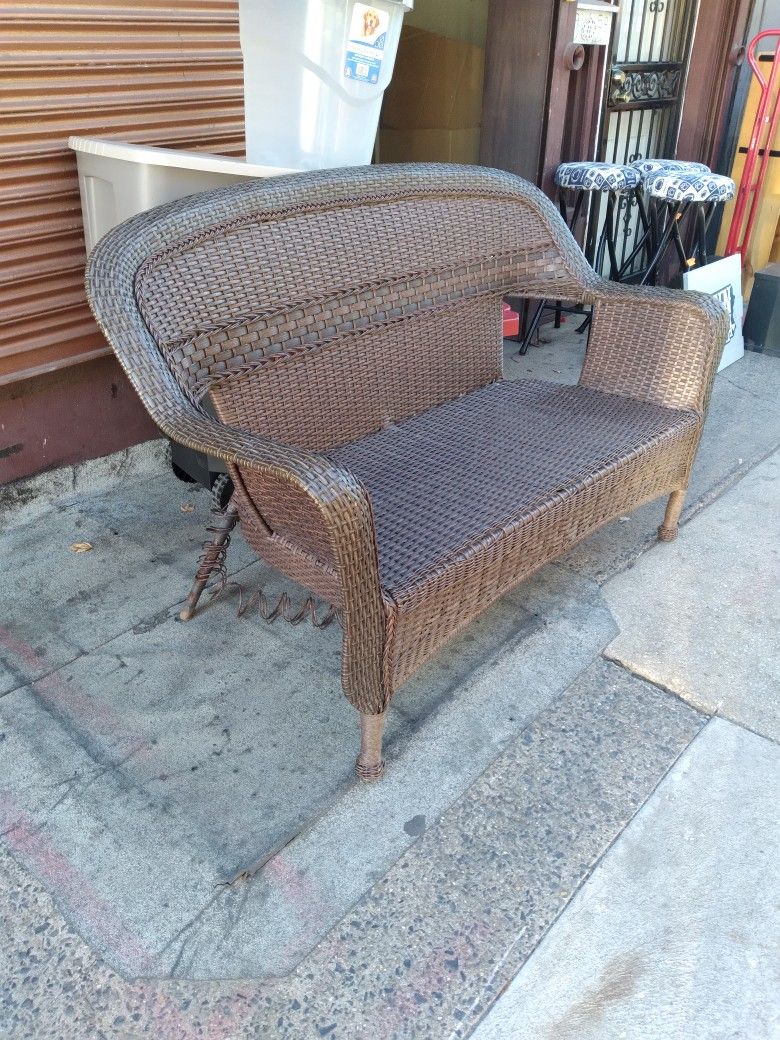 Wicker Sofa Seat