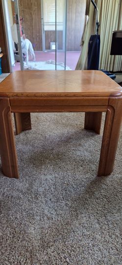 Wooden side table