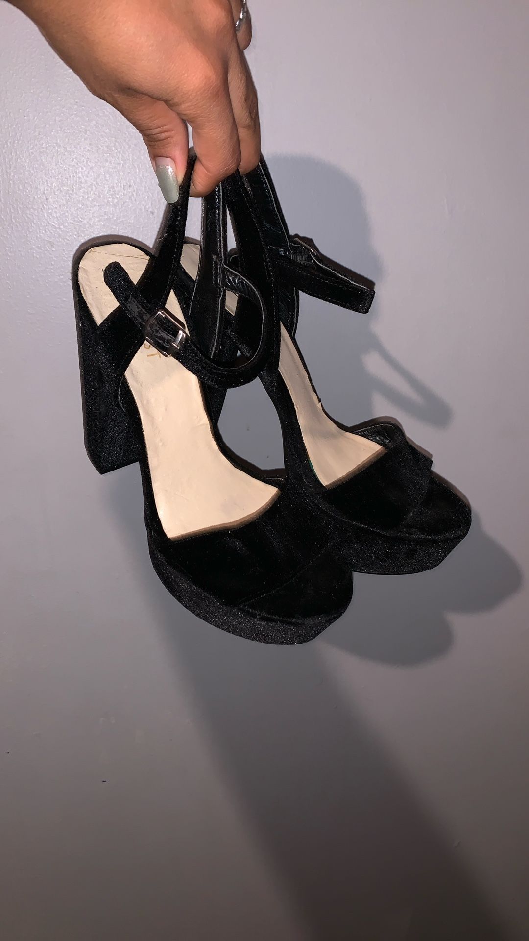 Nine West Black Heels
