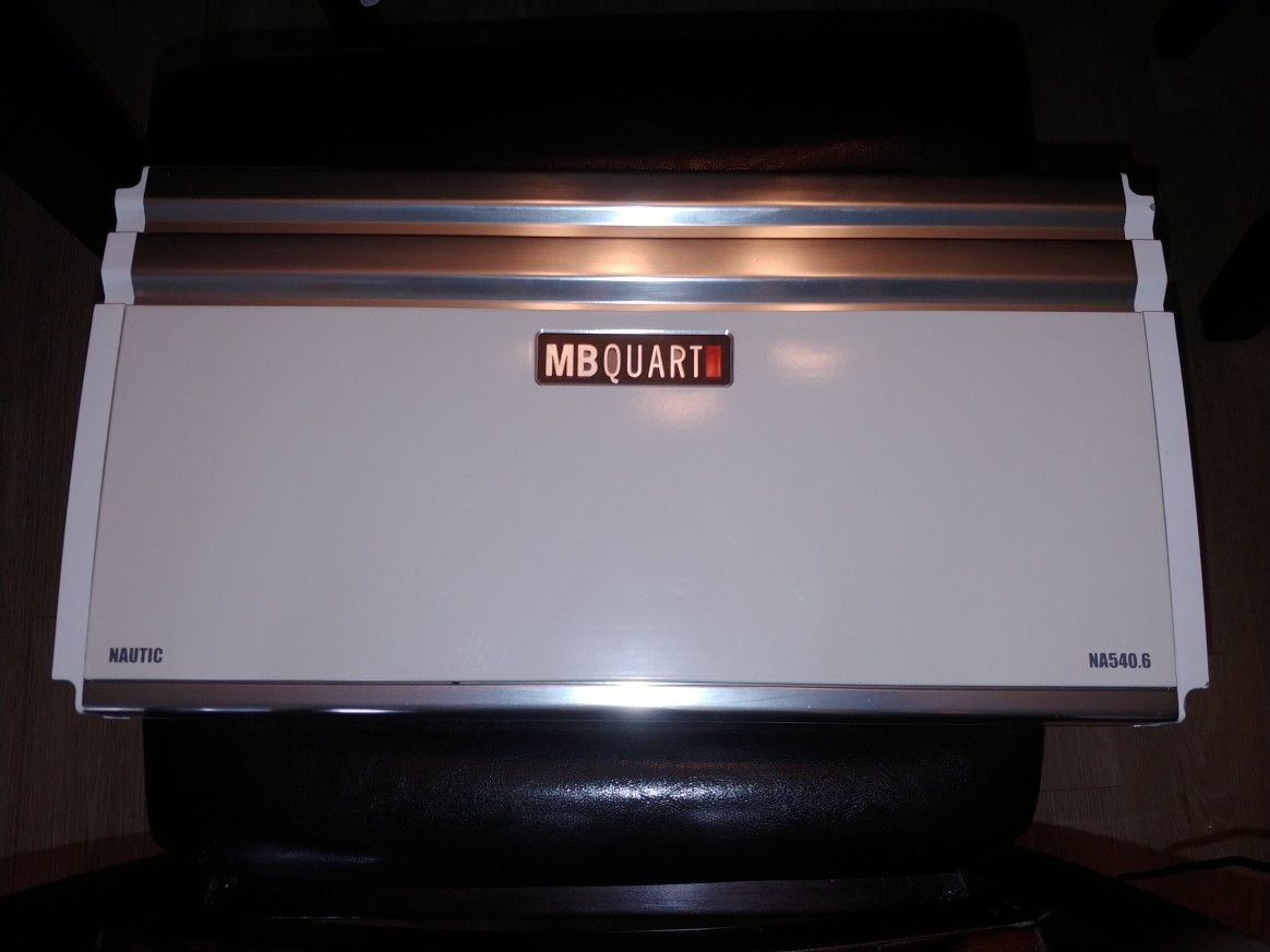 MB Quart 6-channel marine amplifier - excellent condition!