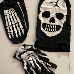 Halloween Kids Skeleton Costume 