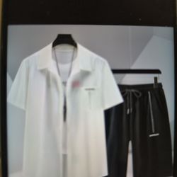 Two pieces of shorts and a t-shirt for men size 9XL