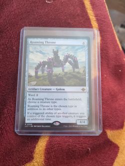 Roaming throne
