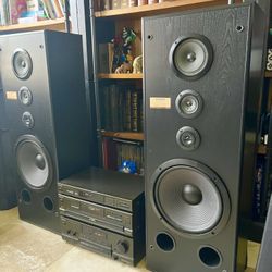 1980’s Technics + Pioneer Sound System!! + Bluetooth