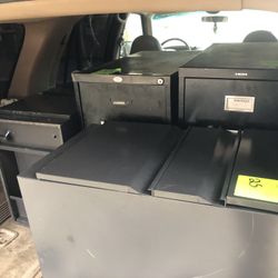 4 File Cabinets 