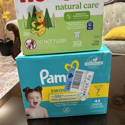 Diapers And Baby Wipes