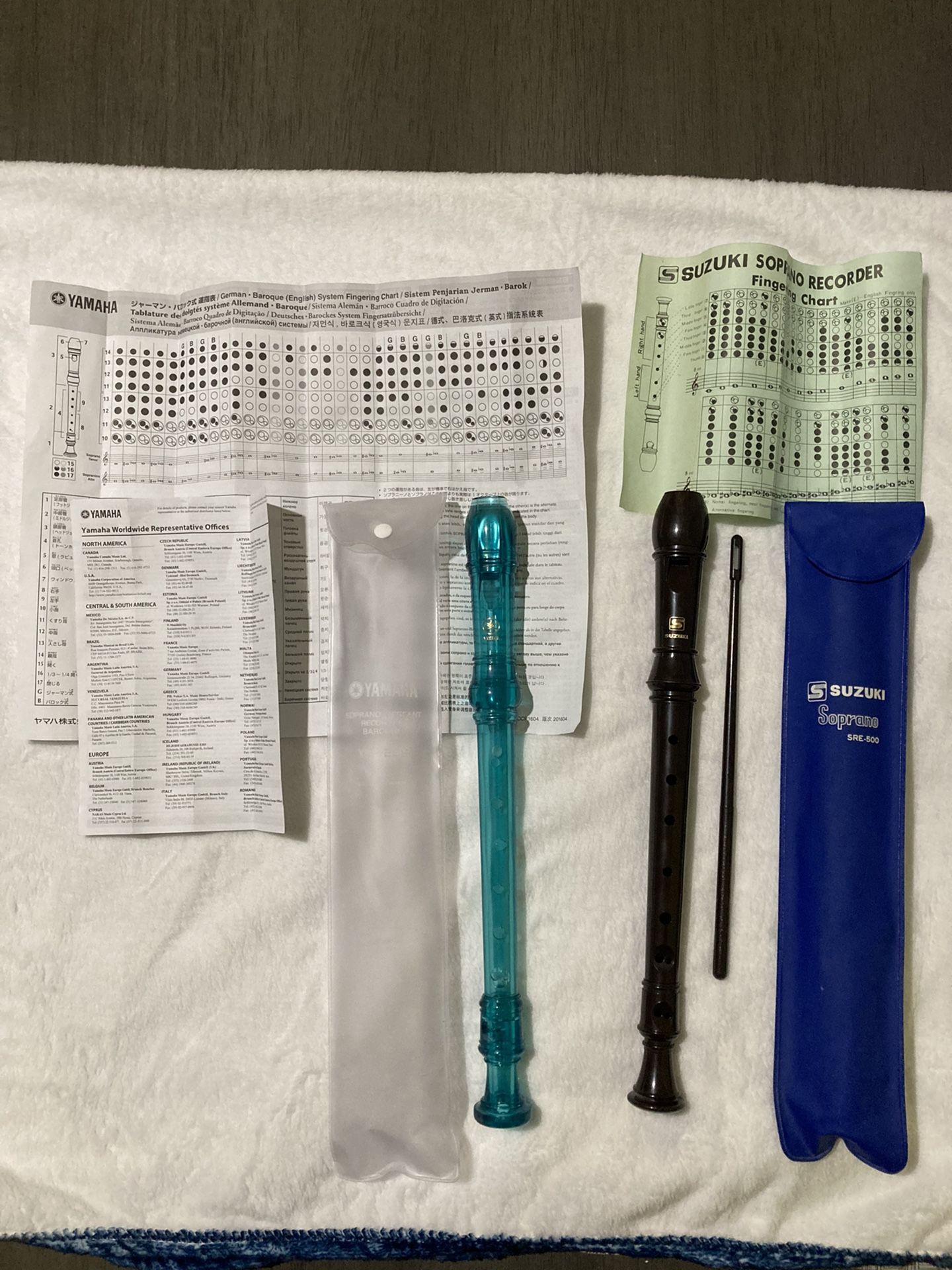 Yamaha YRS-20b/Suzuki SRS-500 Flutes