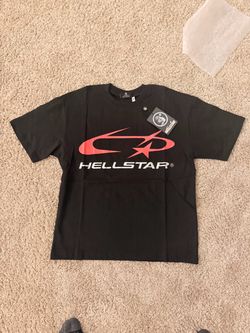 Hellstar Black Logo T-Shirt with Tags