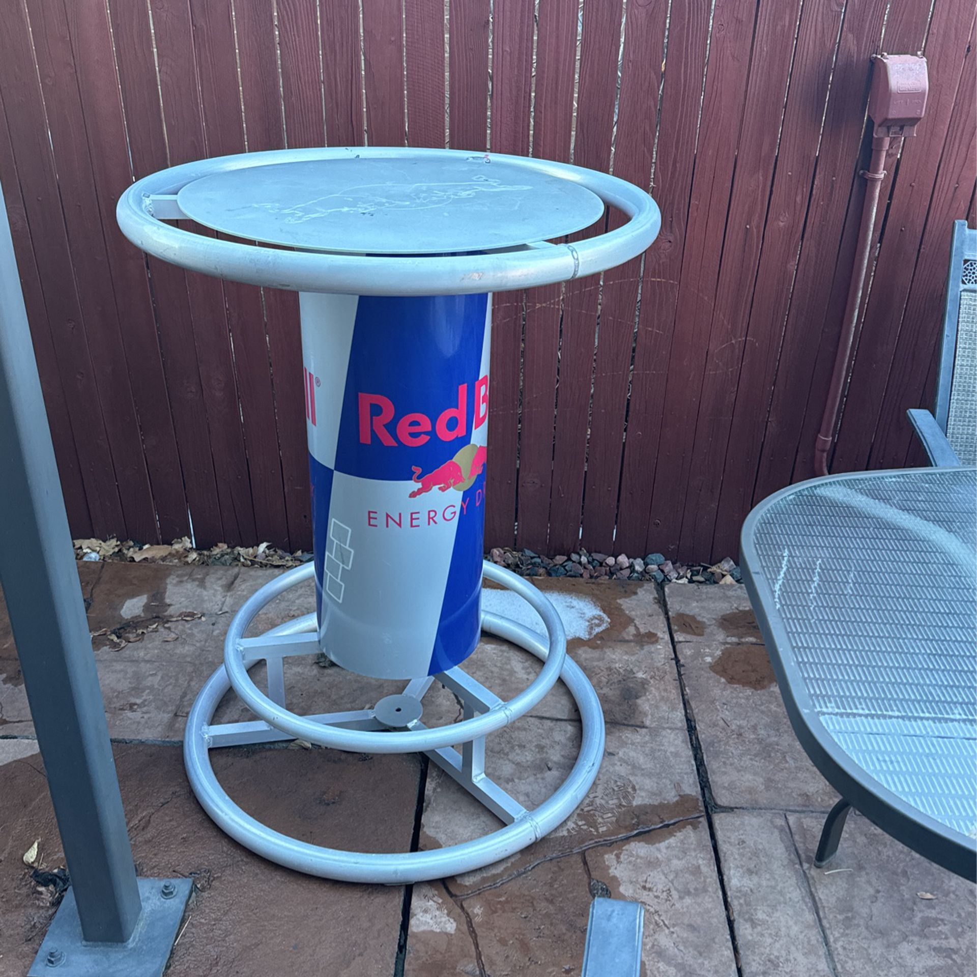 Red Bull Cocktail Table Outdoor/indoor