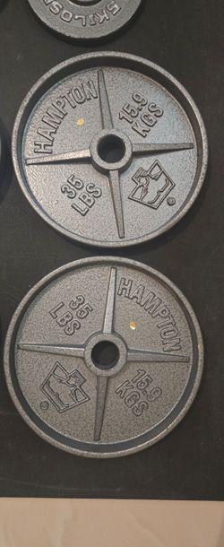 Olympic weights and accessories