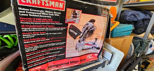 Craftsman 10” Dual Compound Miter Saw