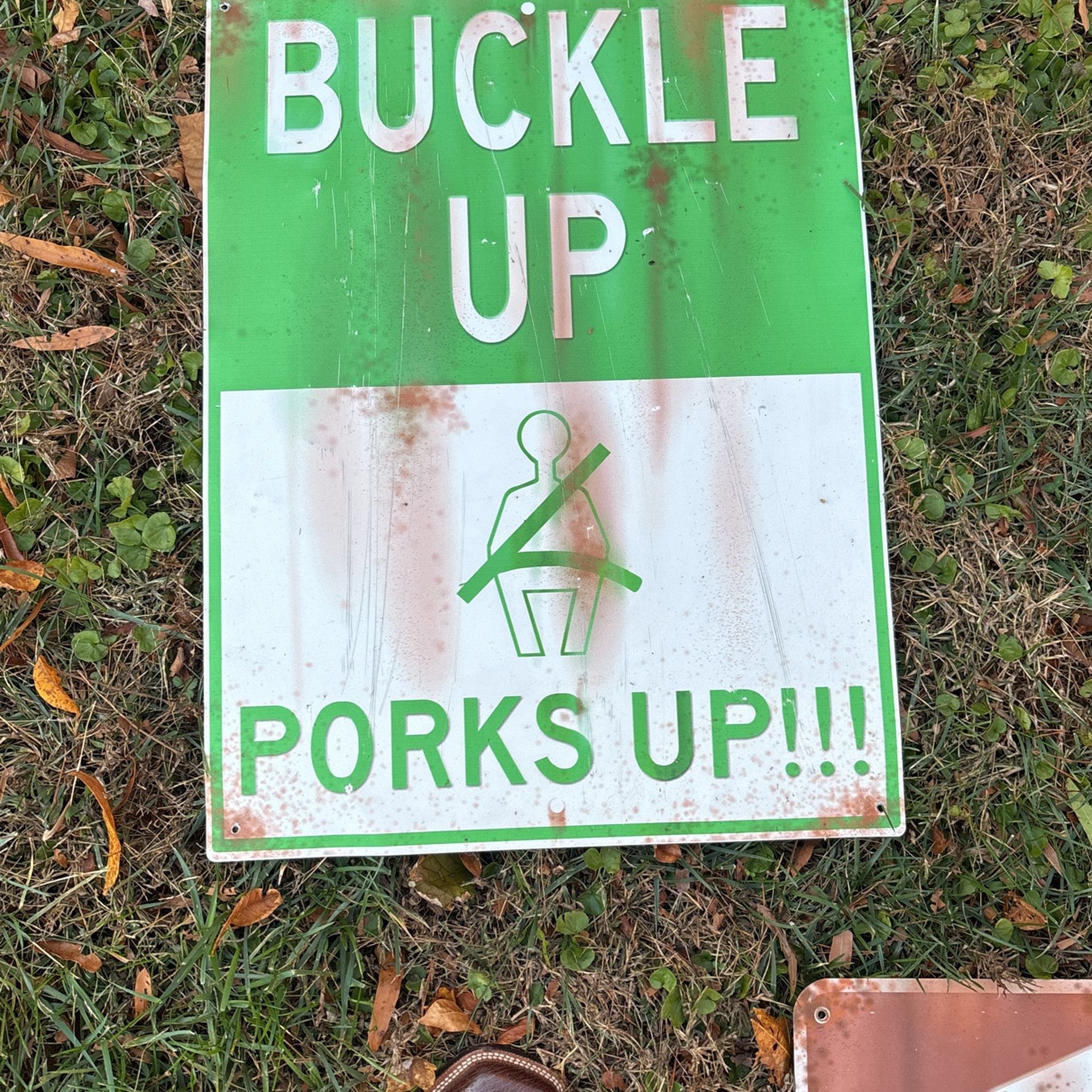 Pork Sign (Metal)