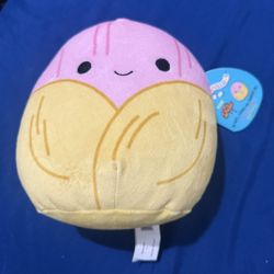 NWT Squishmallow 2021 Tulio the Pink Tamale Kellytoy 7”