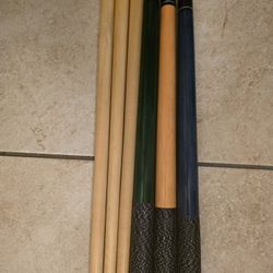 3 Split billards Cues