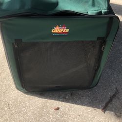 K9 Camper Great For 60lbs And Under Folds Into Carrying Case Hardly Used 