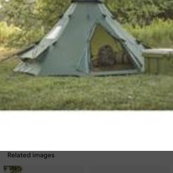 Guide Gear 10x10 Teepee Tent Green for Sale in South