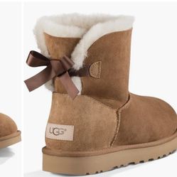 Ugg Mini Bailey Bow Side 7