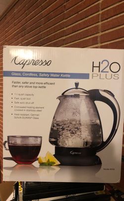 Capresso h20 plus tip kettle