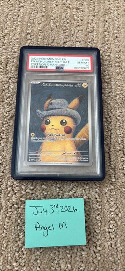 Pokemon Van Gogh Pikachu PSA 10