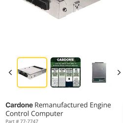 Cardone Remanufactured Engine Control Computer Part # 77-7747