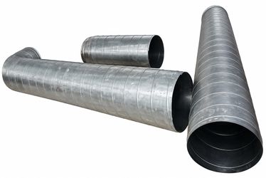 Galvanized Steel Spiral Duct Pipes – Set of 3