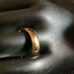 Gold And Silver Stainless Steel Rings/bands…Sizes 5-13 