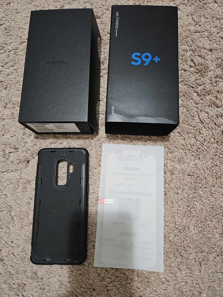 Samsung Galaxy S9+ Phone Box