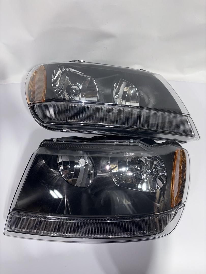 1999 To 2004 Jeep Grand Cherokee WJ Headlights Faros Para Jeep Grand Cherokee WJ