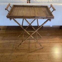 Bamboo Tray / Serving Table 