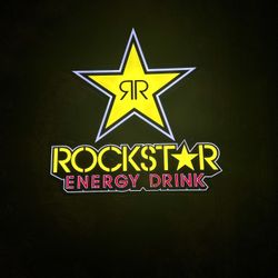 RARE Rockstar Energy Drink LED Light-Up Sign – Commercial Display