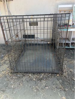 Large dog cage