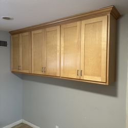 Big Maple Wall Cabinets 