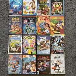 Kids Dvd And Blu-ray Movie Lot 