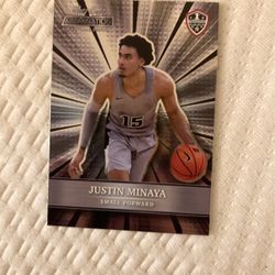 Justin Minaya Card