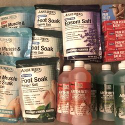 Assorted Self-Care Products 