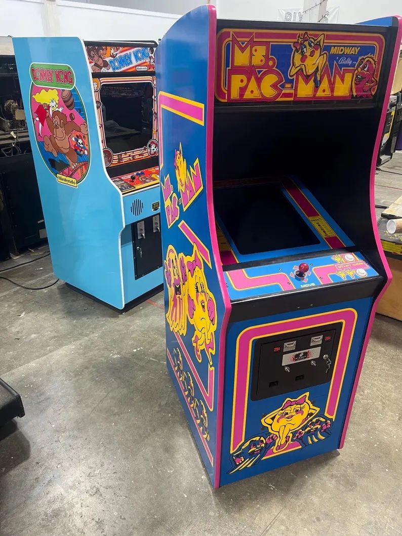Original Miss Pac-Man Arcade Machine