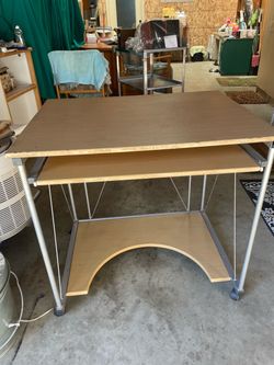 Mobile computer desk Mobile computer desk