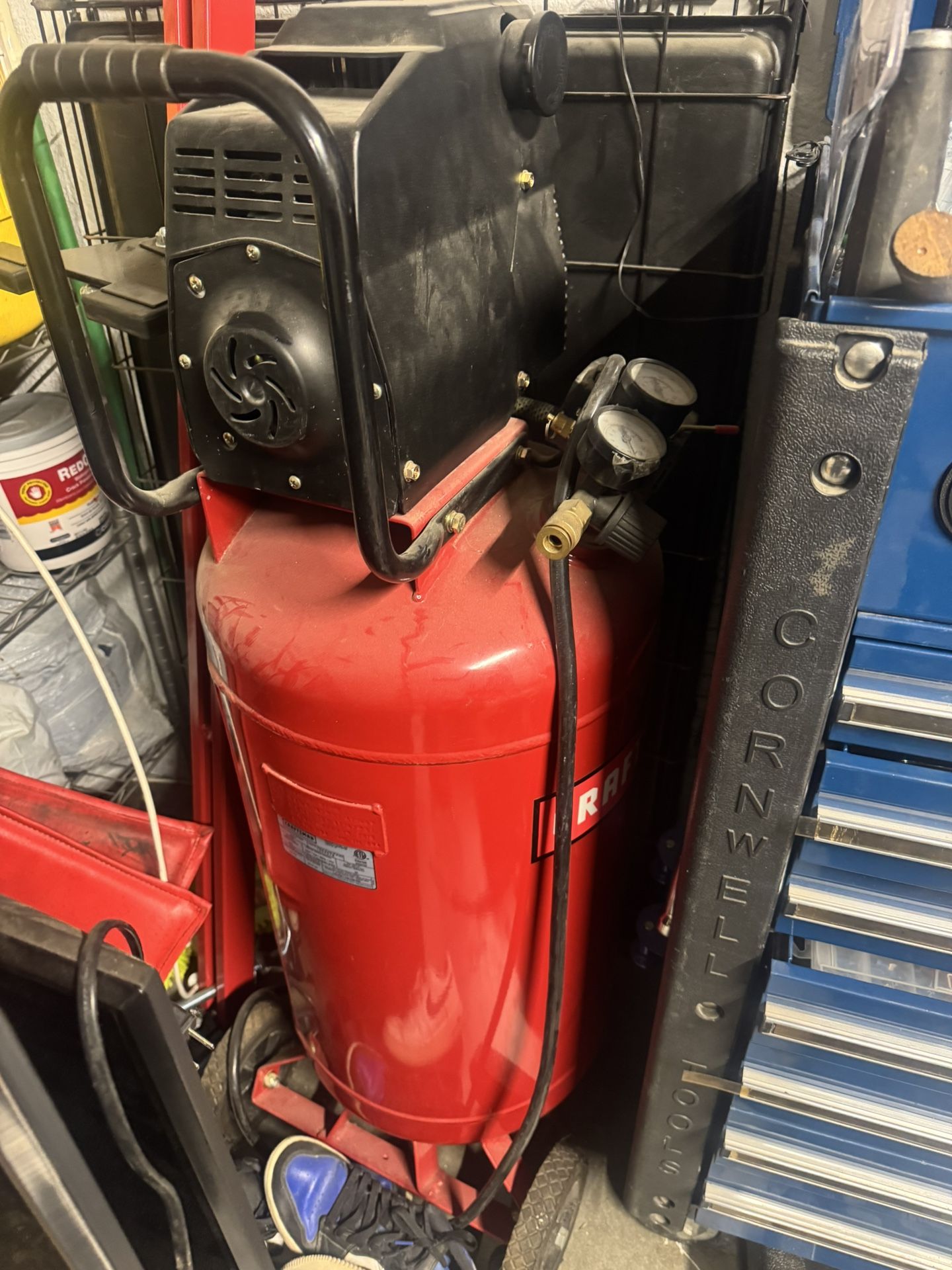 Craftsman 26 Gallon Compressor and 3 Gallon Central Pneumatic Compressor