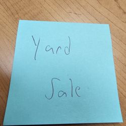 Yard Sale East Mesa