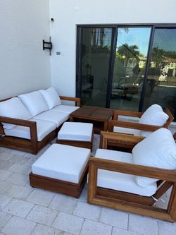 Teak Patio furniture