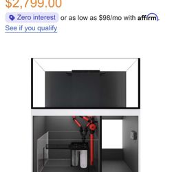 Reefer 350 G3 - 90 Gallon White All In One Aquarium - Red Sea