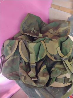 Vintage alice field back pack