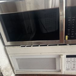 WHITE MICROWAVE ONLY - Free 