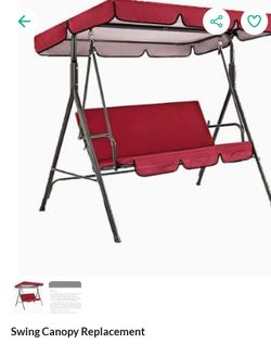 Swing Canopy Replacement