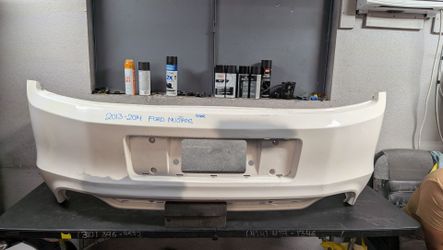 2013-2014 FORD MUSTANG REAR BUMPER OEM USED #10883