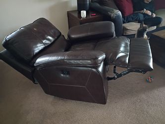Leggett & platt leather recliner