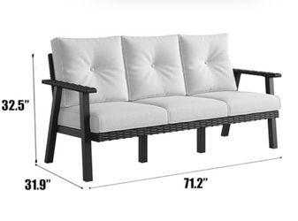 Patio 3- Seater Sofa
