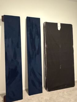 Blue Bedframe- King